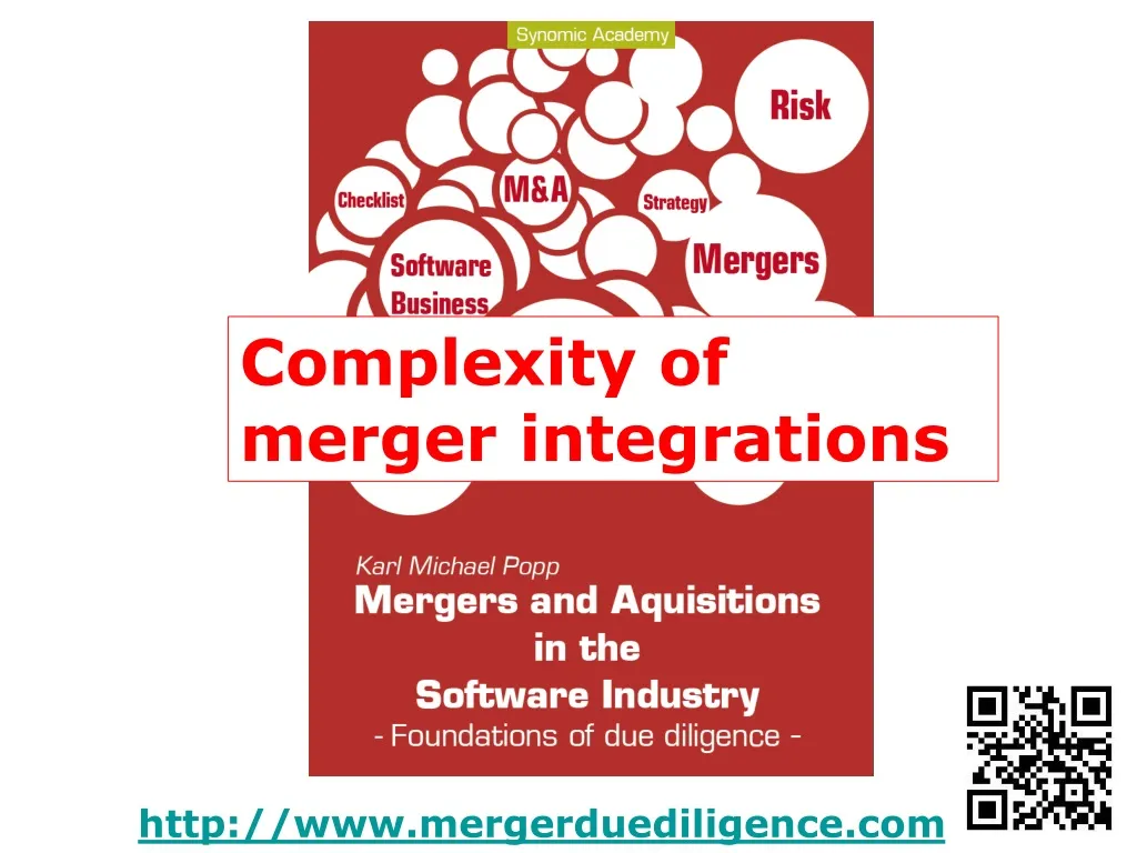 complexity of merger integrations