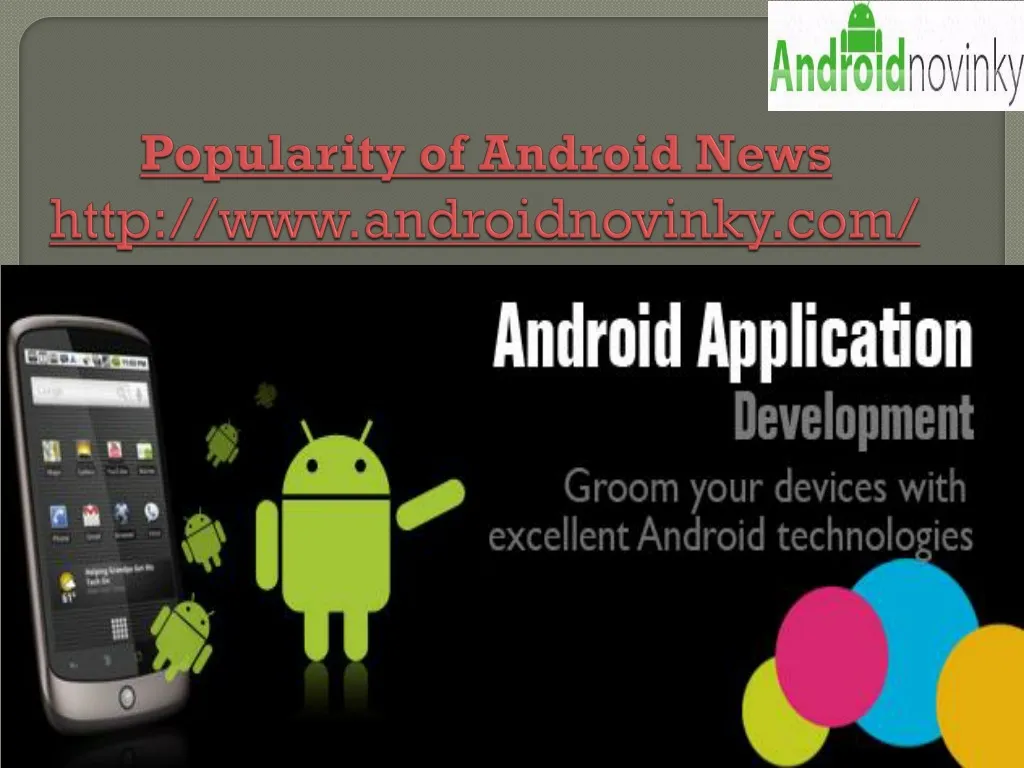 popularity of android news http www androidnovinky com