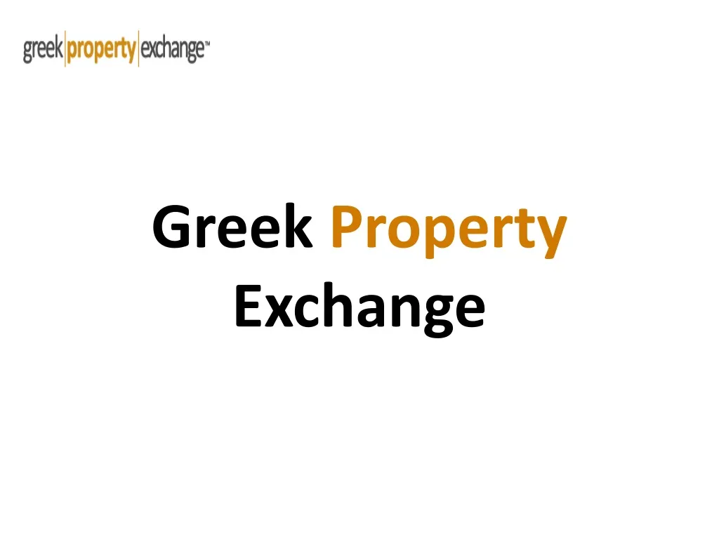 greek property exchange