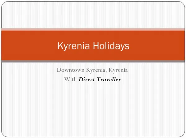 Kyrenia Holidays - Direct Traveller