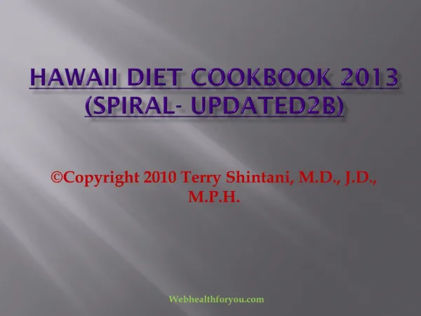 Hawaii Diet Cookbook 2013 (spiral- updated2b)31