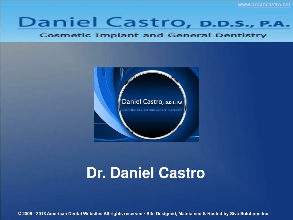 www drdancastro net
