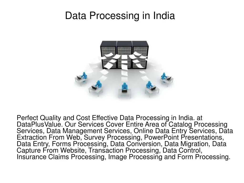 data processing in india