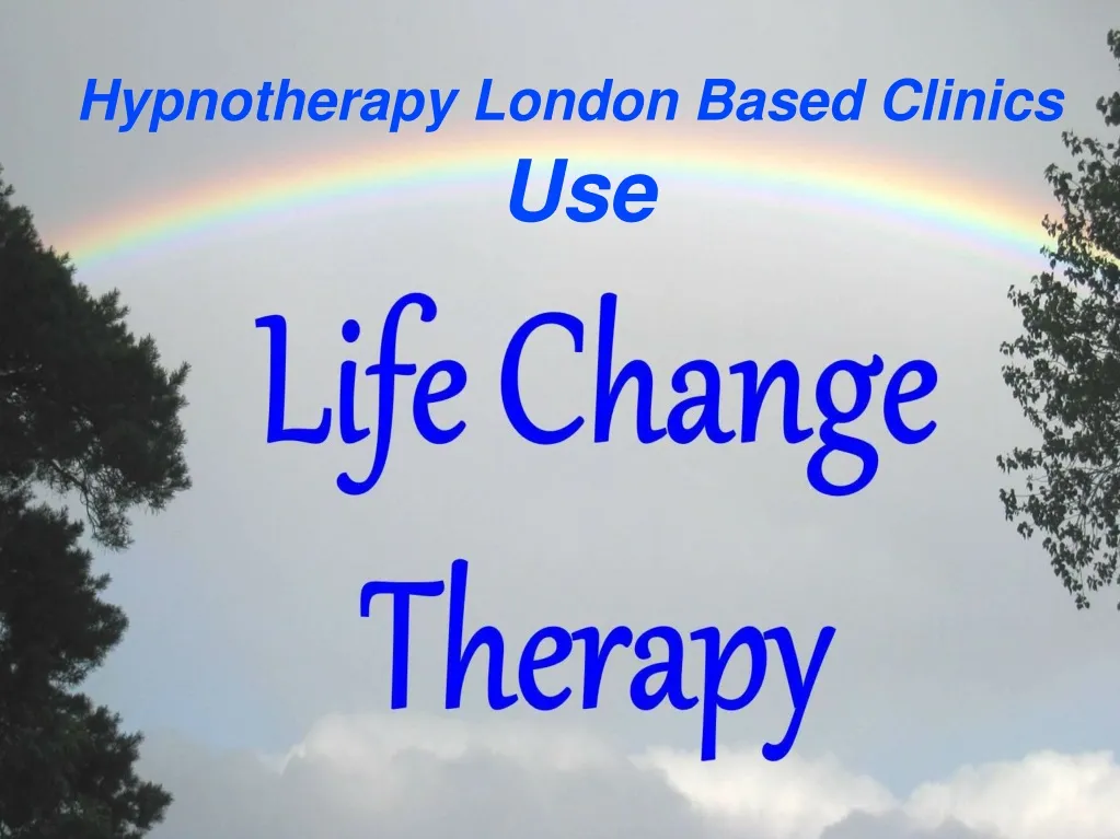 hypnotherapy london based clinics use