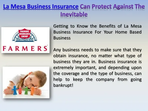 La Mesa Homeowners Insurance
