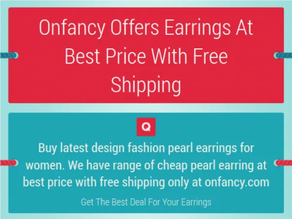 Buy Cheap Fashion Earrings For Girls At Best Price