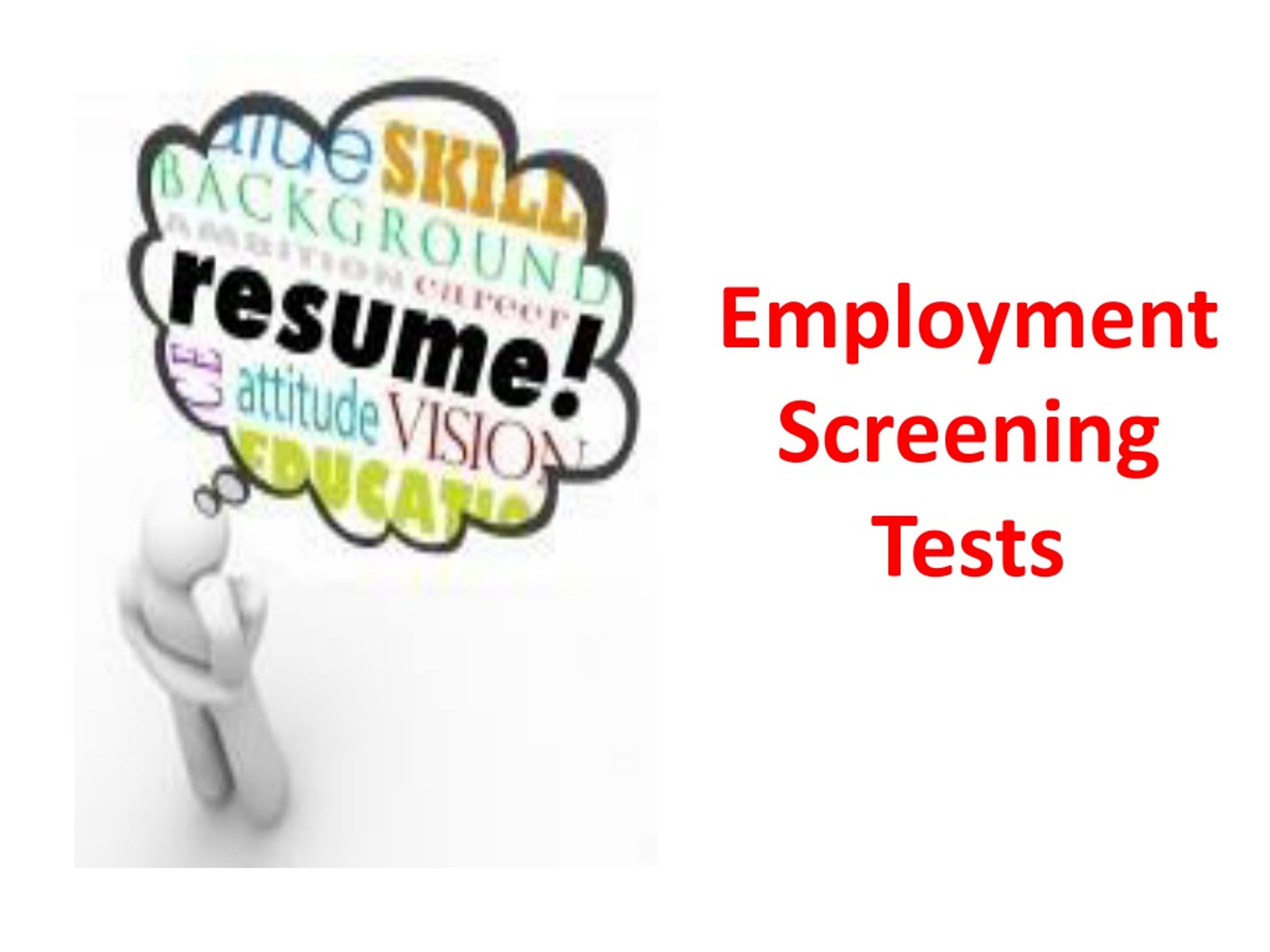 PPT - Employment Screening Tests PowerPoint Presentation, free download ...