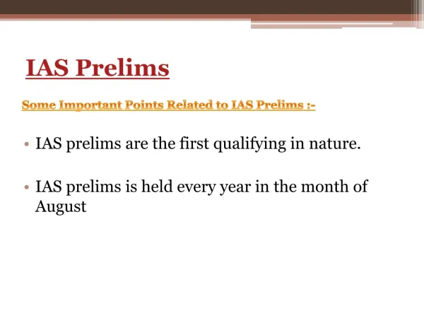 ias prelims