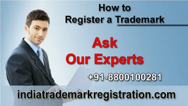 Why To Trademark Registration In India ?