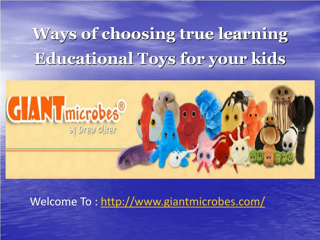ways of choosing true learning educational toys for your kids