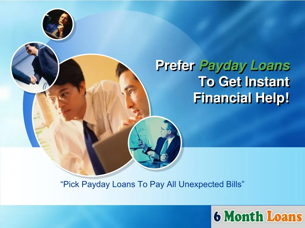 prefer payday loans to get instant financial help