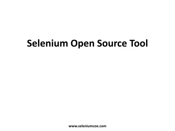 Selenium online training(www.mindqonline.com),