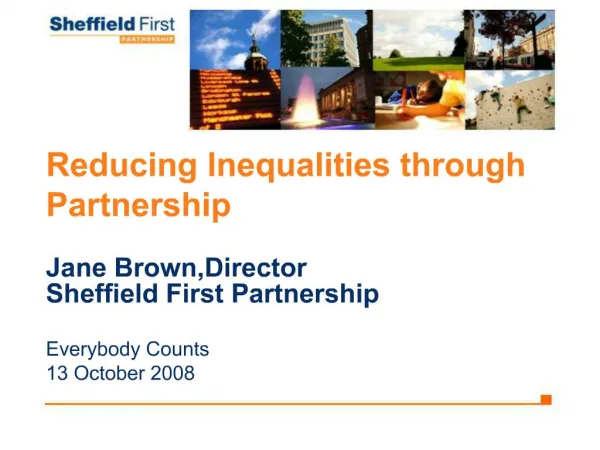 Reducing Inequalities through Partnership