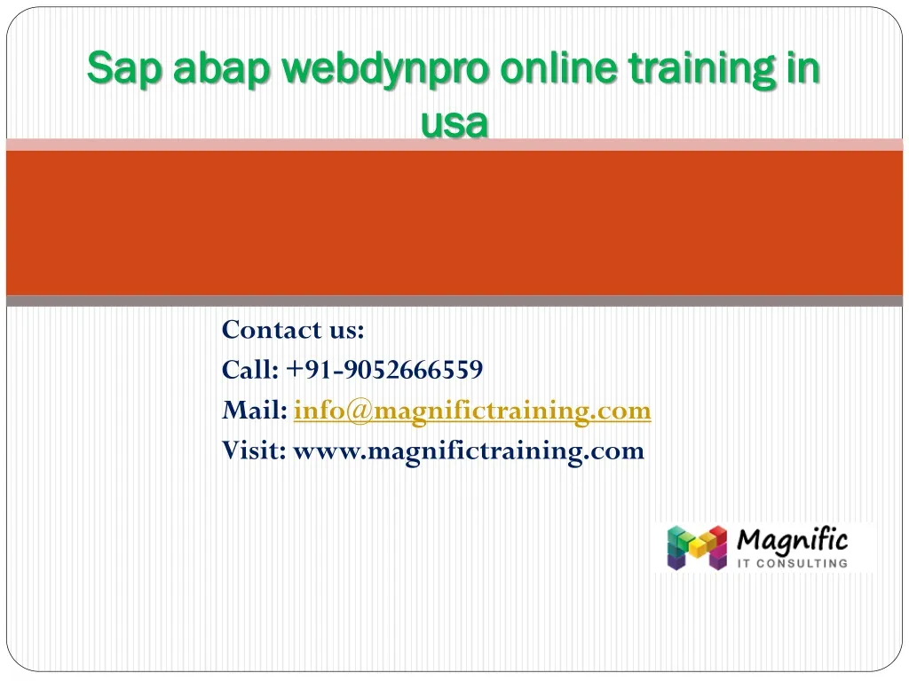 sap abap webdynpro online training in usa