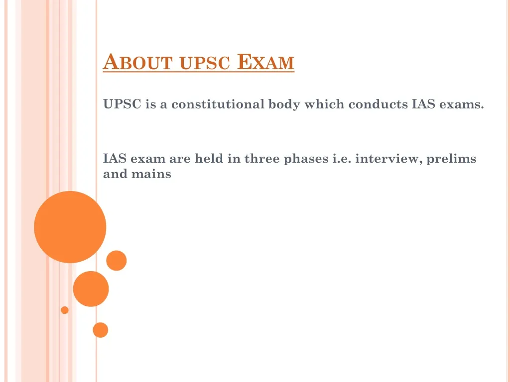 about upsc exam