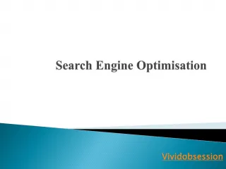 Search Engine Optimisation - slide 1