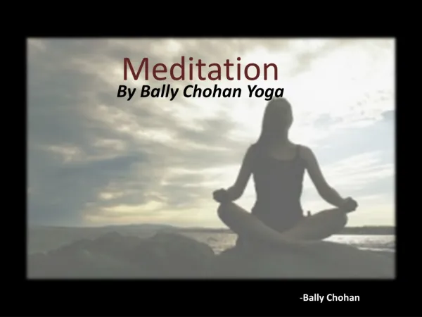 Bally Chohan Yoga in UK