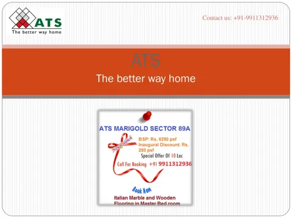 ATS new projects call 9911312936