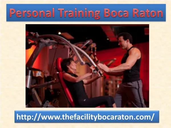 Personal Training Boca Raton