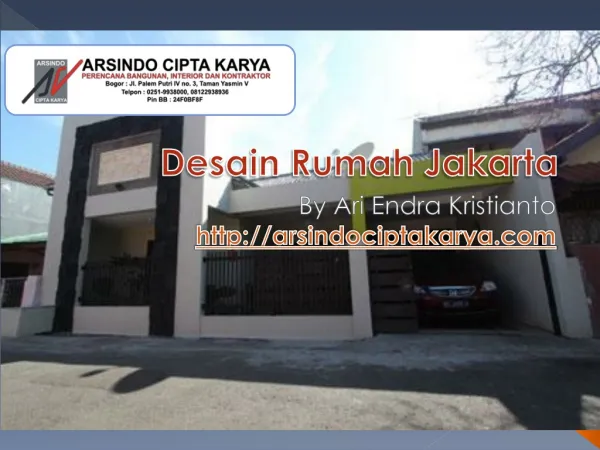 Desain Rumah Jakarta 08122938936