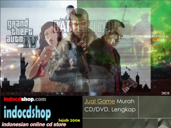 Jual Game Murah By Indocdshop