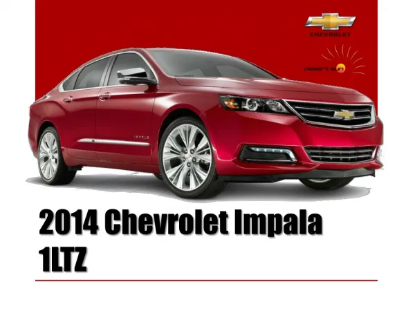 2014 Chevrolet Impala 1LZ