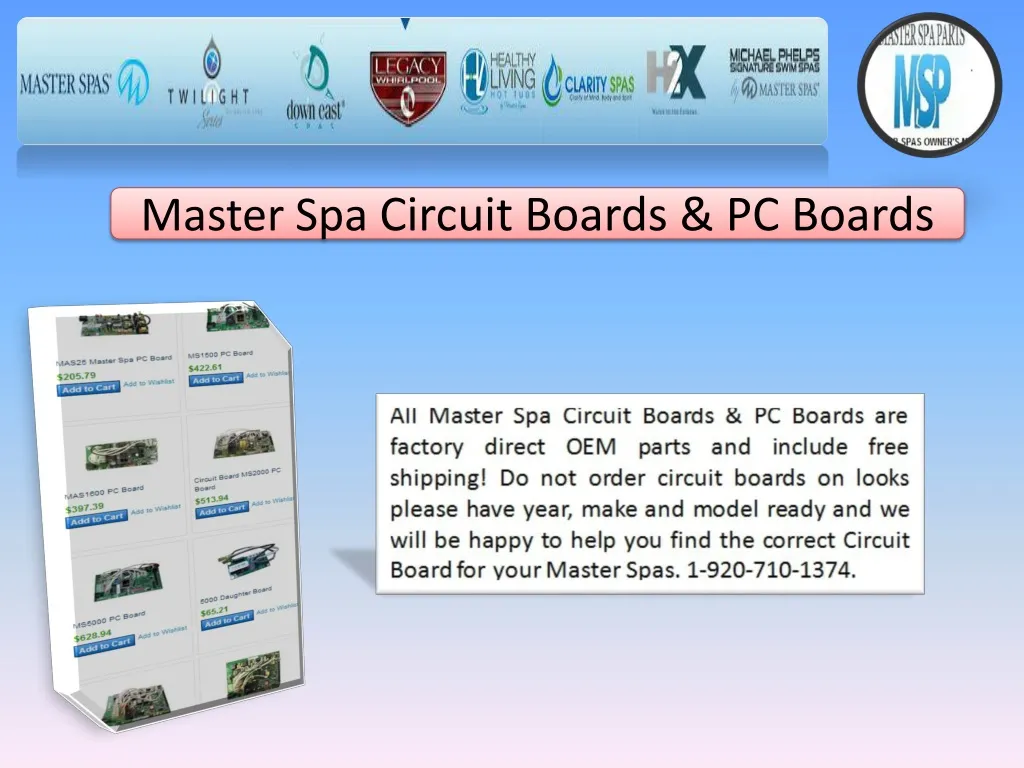 master spa circuit boards pc boards
