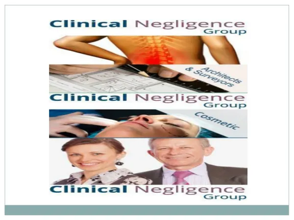 Clinical Negligence Group Makes You Apt to Deal With Spinal