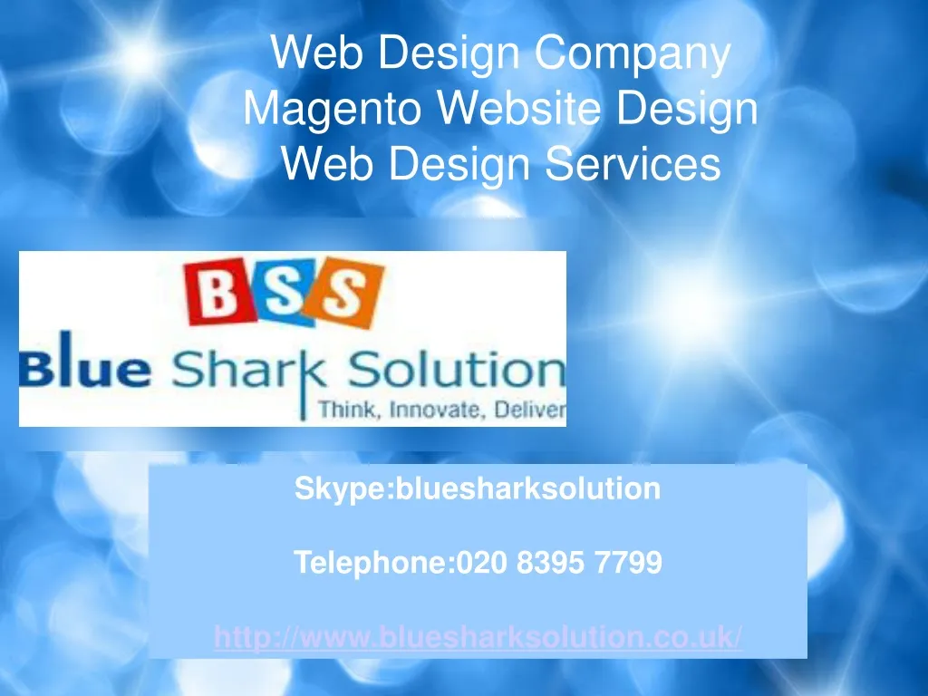 web design company magento website design