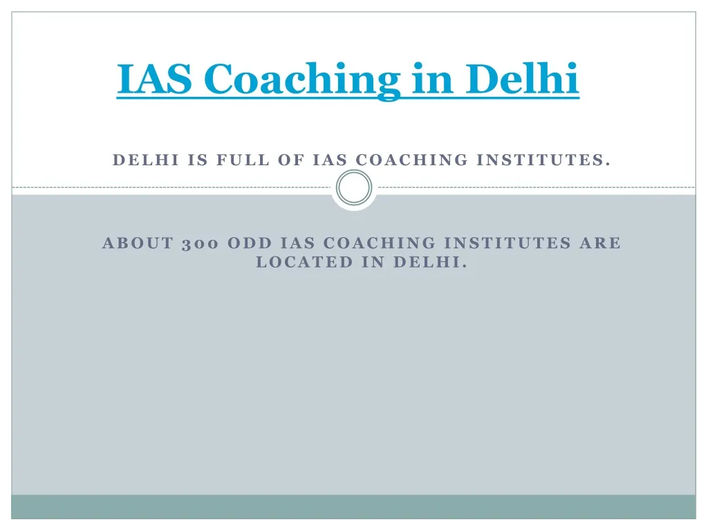ias coaching in delhi