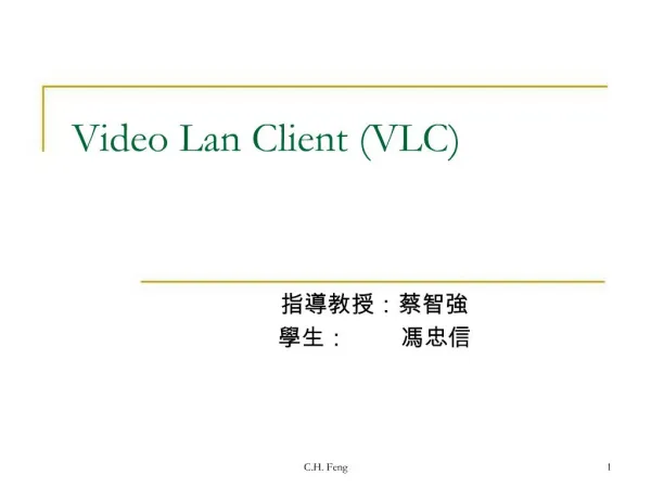 Video Lan Client VLC