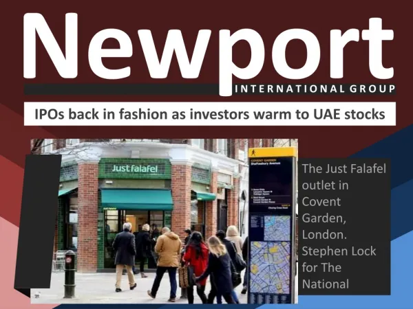 Newport International Group: IPOs back in fashion as investo