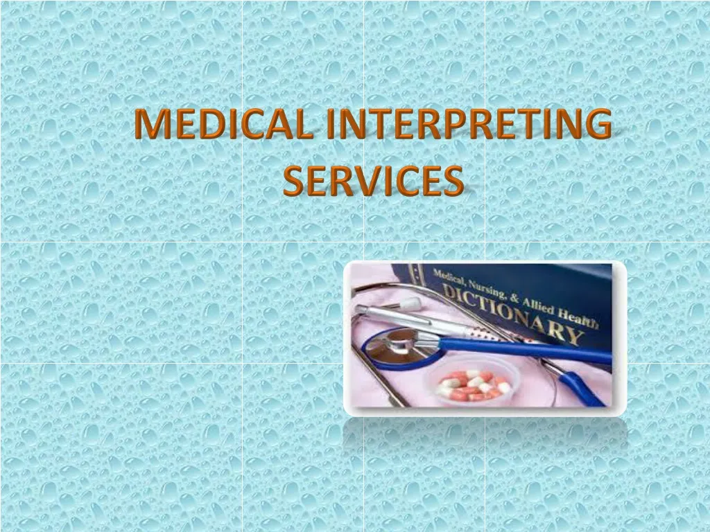 medical interpreting services