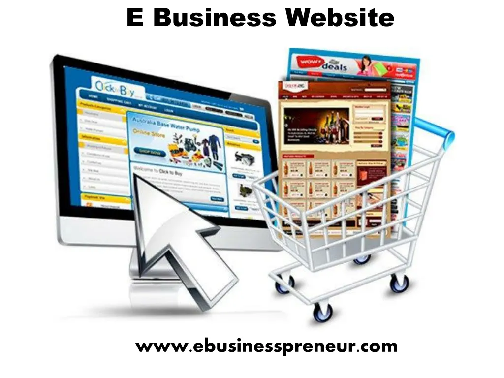 e business website