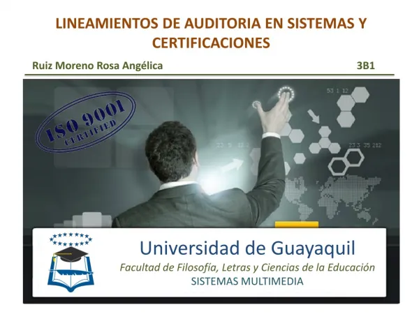Lineamientos y certificaciones de auditoria ruiz_moreno