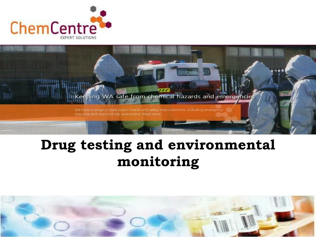 drug testing and environmental monitoring