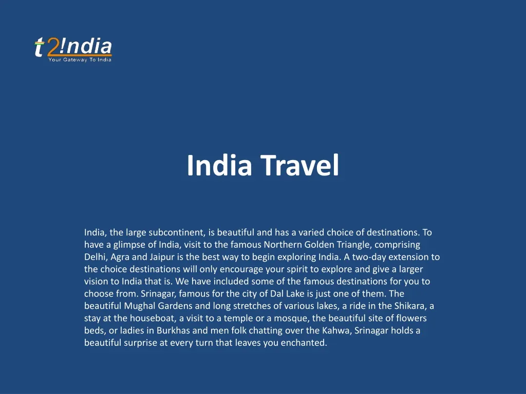 india travel