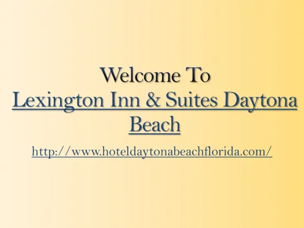 Hotel near Daytona Beach kennel club