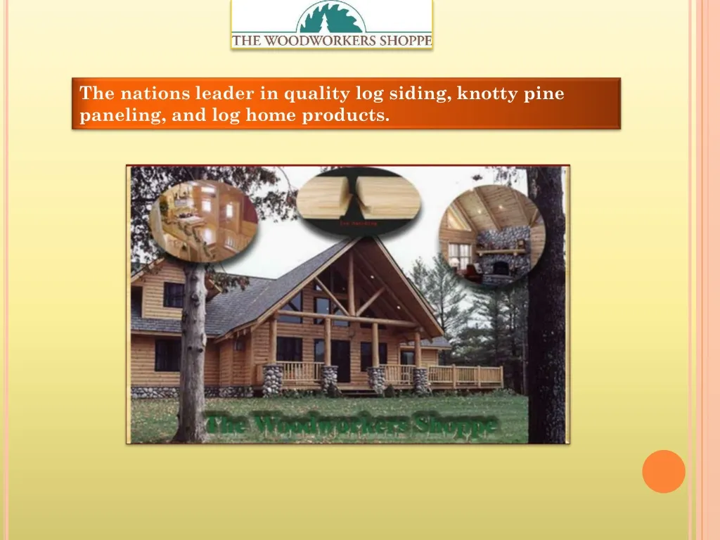 the nations leader in quality log siding knotty
