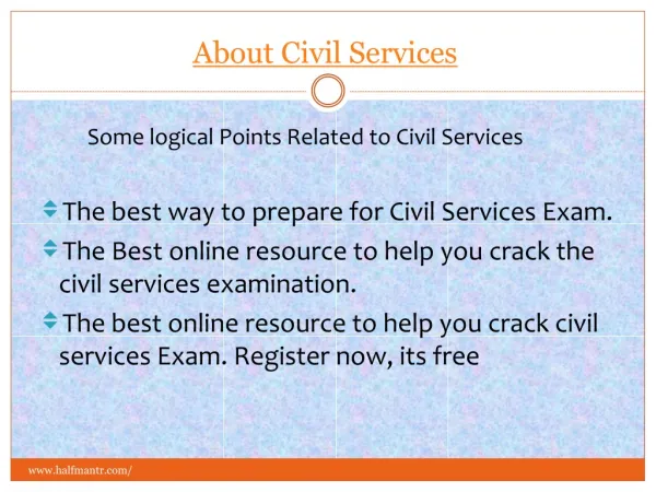 View About Civil Services