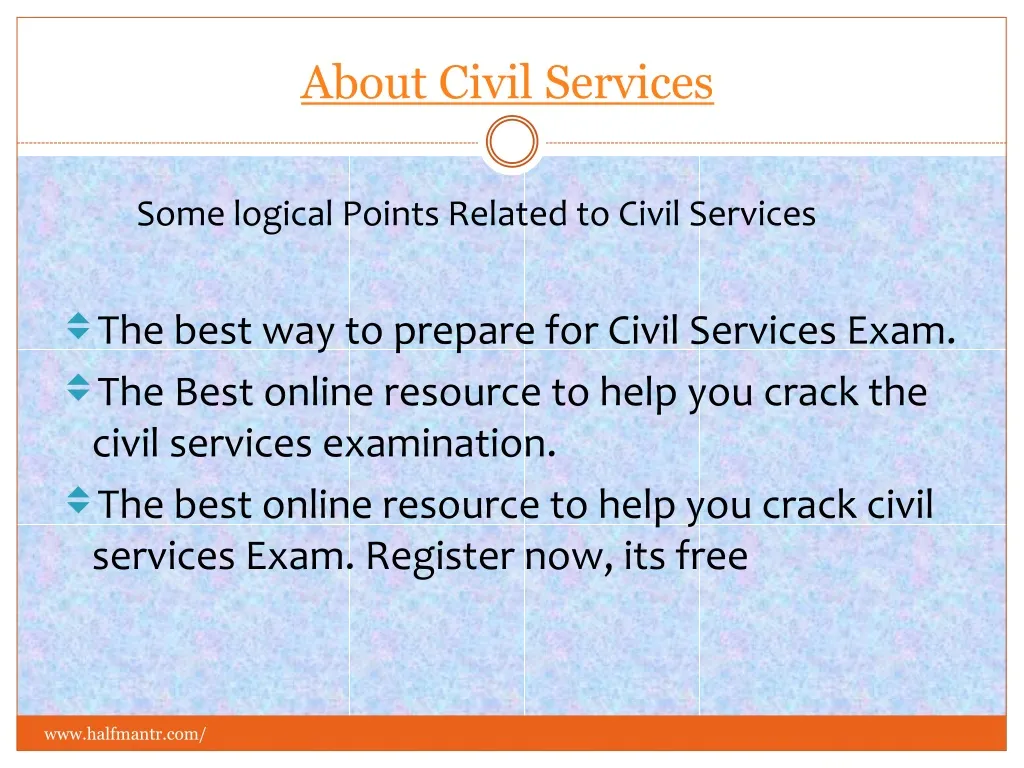 about civil services