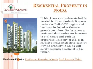 Residential Property in Noida