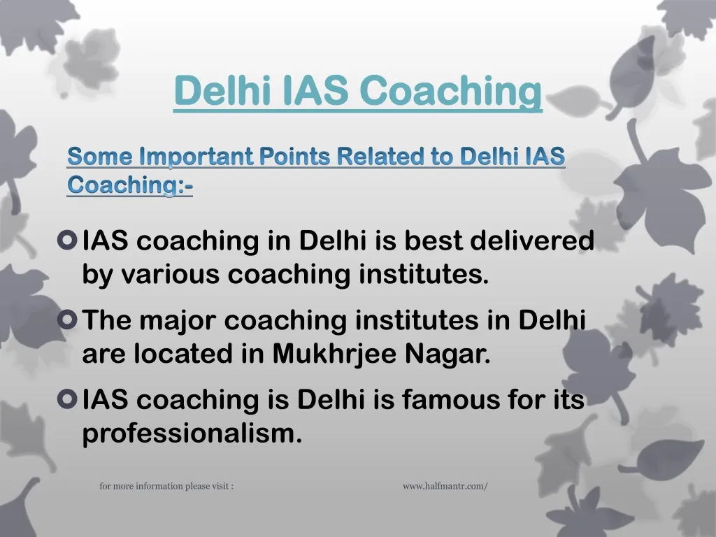 delhi ias coaching