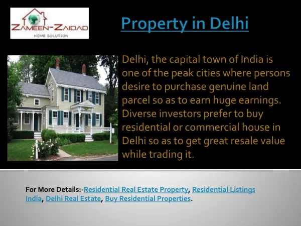Property in Delhi