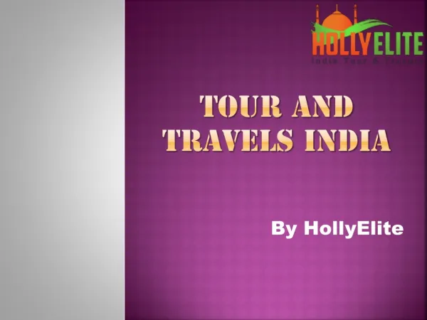 Tour And Travels india
