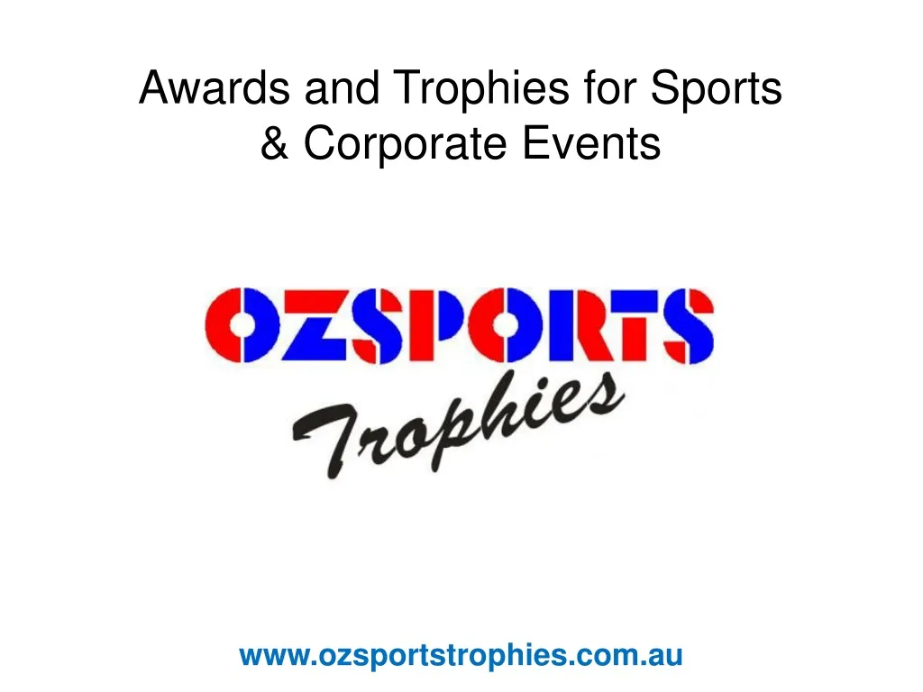 awards and trophies for sports corporate events