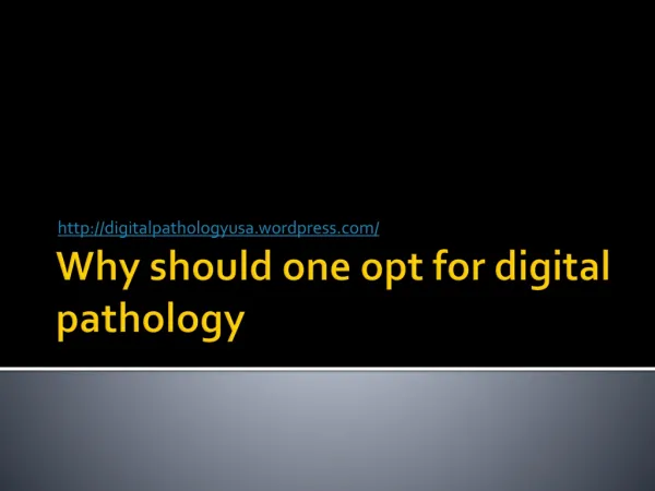 Digital pathology whole slide scanner|Digital Pathology Scan