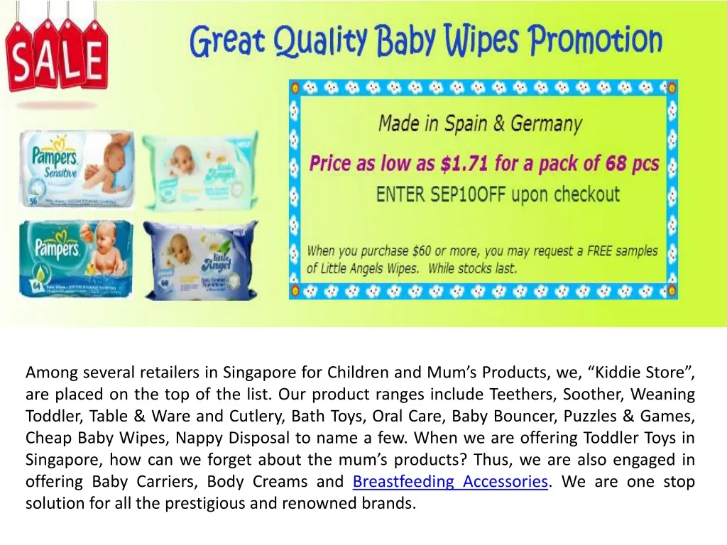 among several retailers in singapore for children