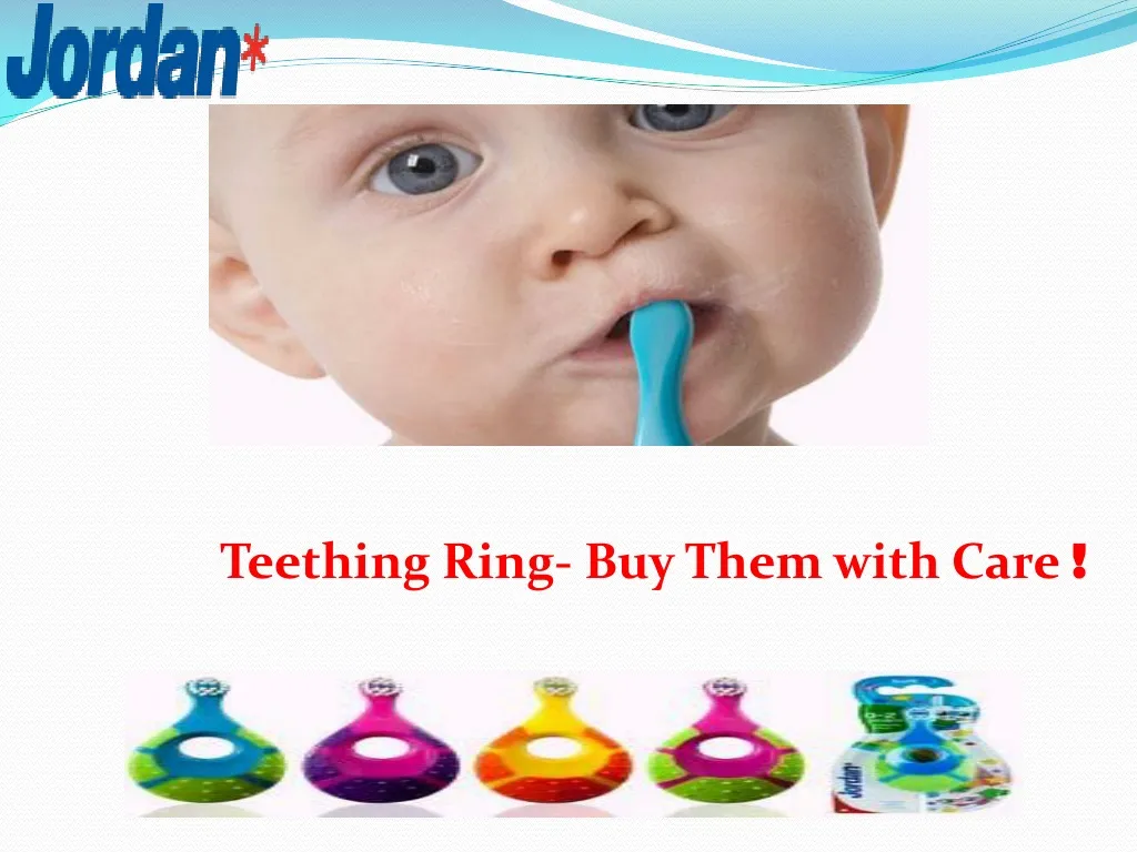 teething ring buy them with care