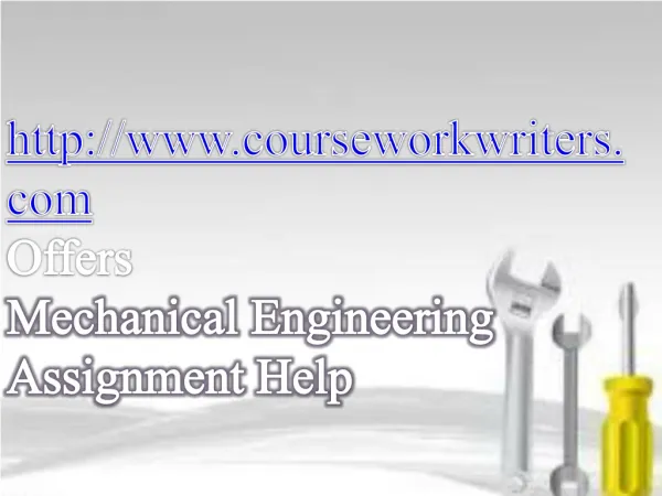 Assignment Help by courseworkwriters.com
